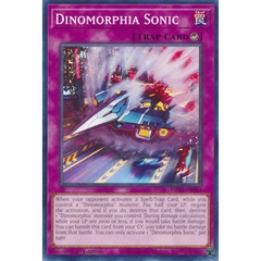 [ Bài Yugioh Chính Hãng ] Dinomorphia Sonic - MP23-EN041 - Common 1st Edition