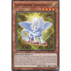 [ Bài Yugioh Chính Hãng ] LEDE-AE023 Lightsworn Dragonling - Common