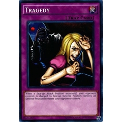 [ Bài Yugioh Chính Hãng ] Tragedy - YGLD-ENB40 - Common Unlimited