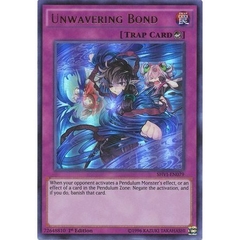 [ Bài Yugioh Chính Hãng ] Unwavering Bond - SHVI-EN079 - Ultra Rare 1st Edition