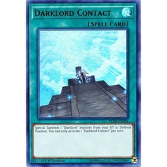 [ Bài Yugioh Chính Hãng ] Darklord Contact - BLRR-EN094 - Ultra Rare 1st Edition