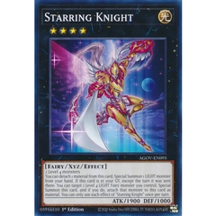 [ Bài Yugioh Chính Hãng ] Starring Knight - AGOV-EN095 - Common 1st Edition
