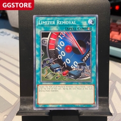 [ Bài Yugioh Chính Hãng ] Limiter Removal - SDCS-EN033 - Common