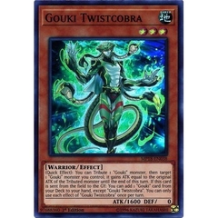 [ Bài Yugioh Chính Hãng ] Gouki Twistcobra - MP18-EN038 - Super Rare 1st Edition