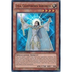 [ Bài Yugioh Chính Hãng ] Lyla, Lightsworn Sorceress - WGRT-EN022 - Super Rare Limited 1st Edition