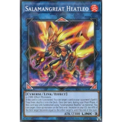 [ Bài Yugioh Chính Hãng ] SDSS-AE044 Salamangreat Heatleo - Normal Parallel Rare