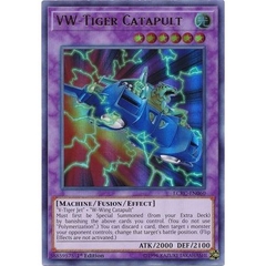 [ Bài Yugioh Chính Hãng ] VW-Tiger Catapult - LCKC-EN060 - Ultra Rare 1st Edition