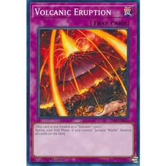 [ Bài Yugioh Chính Hãng ] Volcanic Eruption - LD10-EN061 - Common 1st Edition