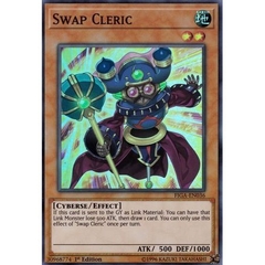 [ Bài Yugioh Chính Hãng ] Swap Cleric - FIGA-EN036 - Super Rare 1st Edition