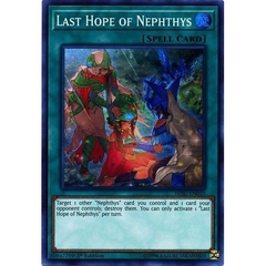 [ Bài Yugioh Chính Hãng ] Last Hope of Nephthys - HISU-EN010 - Super Rare 1st Edition