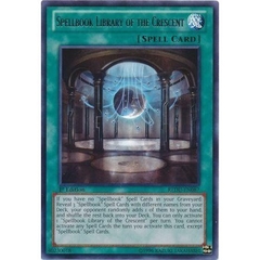 [ Bài Yugioh Chính Hãng ] Spellbook Library of the Crescent - REDU-EN087 - Rare 1st Edition