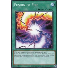[ Bài Yugioh Chính Hãng ] SDSS-AE025 Fusion of Fire - Common