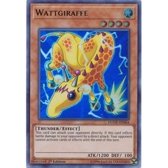 [ Bài Yugioh Chính Hãng ] Wattgiraffe - DUOV-EN064 - Ultra Rare 1st Edition