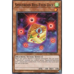 [ Bài Yugioh Chính Hãng ] CR06-AE016 Speedroid Red-Eyed Dice - Common