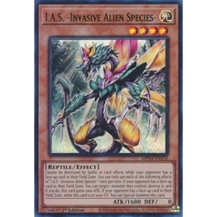 [ Bài Yugioh Chính Hãng ] I.A.S. -Invasive Alien Species- - MP24-EN236 - Ultra Rare 1st Edition