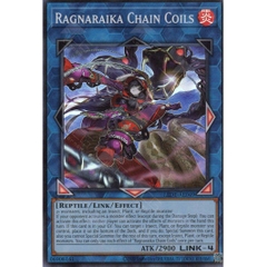 [ Bài Yugioh Chính Hãng ] LEDE-AE049 Ragnaraika Chain Coils (SR)