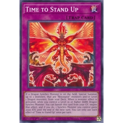 [ Bài Yugioh Chính Hãng ] Time to Stand Up - SDCK-EN036 - Common 1st Edition