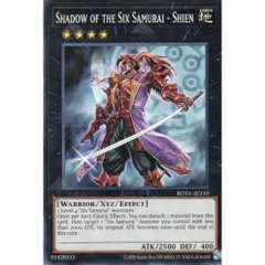 [ Bài Yugioh Chính Hãng ] ROTA-AE110 Shadow of the Six Samurai - Shien - Common