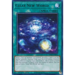 [ Bài Yugioh Chính Hãng ] Clear New World - MP23-EN034 - Rare 1st Edition
