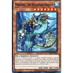 [ Bài Yugioh Chính Hãng ] CR05-AE105 Poseidra, the Atlantean Dragon - Common