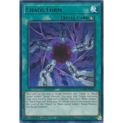 [ Bài Yugioh Chính Hãng ] Chaos Form - MAZE-EN061 - Rare 1st Edition