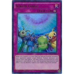 [ Bài Yugioh Chính Hãng ] Scrum Force - DRL3-EN020 - Ultra Rare 1st Edition