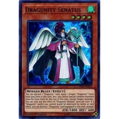 [ Bài Yugioh Chính Hãng ] Dragunity Senatus - CYHO-EN016 - Super Rare 1st Edition
