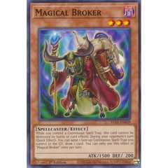 [ Bài Yugioh Chính Hãng ] Magical Broker - STAX-EN039 - Common
