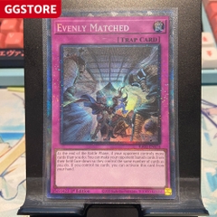 [ Bài Yugioh Chính Hãng ] Evenly Matched - RA01-EN074 - Prismatic Collector's Rare