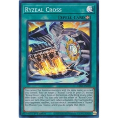 [ Bài Yugioh Chính Hãng ] Ryzeal Cross - CRBR-EN009 - Super Rare 1st Edition