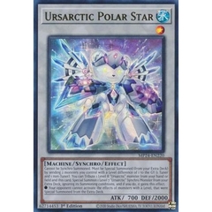 [ Bài Yugioh Chính Hãng ] Ursarctic Polar Star - MP24-EN220 - Ultra Rare 1st Edition