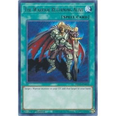 [ Bài Yugioh Chính Hãng ] The Warrior Returning Alive - KICO-EN052 - Rare 1st Edition