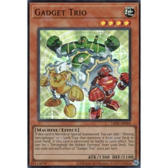 [ Bài Yugioh Chính Hãng ] LEDE-AE004 Gadget Trio (SR)