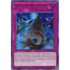 [ Bài Yugioh Chính Hãng ] Castle of Dragon Souls - LCKC-EN051 - Ultra Rare 1st Edition