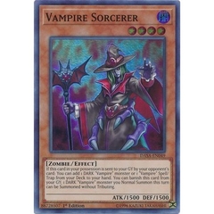 [ Bài Yugioh Chính Hãng ] Vampire Sorcerer - DASA-EN049 - Super Rare 1st Edition
