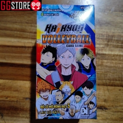 Hộp Thẻ Bài Haikyu Volleyball Card Game Chính Hãng Tiếng Việt - Hộp Mở Rộng 5 HV-05 (24 Gói)