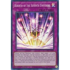 [ Bài Yugioh Chính Hãng ] Rebirth of the Seventh Emperors - CYAC-EN099 - Super Rare 1st Edition