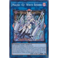 [ Bài Yugioh Chính Hãng ] Maliss Q White Binder - CRBR-EN019 - Super Rare 1st Edition