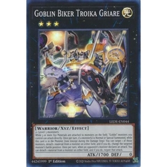 [ Bài Yugioh Chính Hãng ] Goblin Biker Troika Griare - LEDE-EN044 - Super Rare 1st Edition