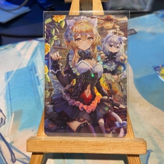 [Thẻ Nhân Phẩm Custom]  Thẻ Bo Góc Anime Hình Nhân Vật Genshin Impact Chất Lượng Cao
