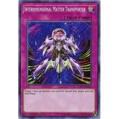 [ Bài Yugioh Chính Hãng ] Interdimensional Matter Transporter - LCKC-EN052 - Secret Rare 1st Edition