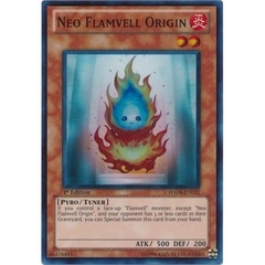 [ Bài Yugioh Chính Hãng ] Neo Flamvell Origin - HA04-EN031 - Super Rare 1st Edition