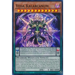 [ Bài Yugioh Chính Hãng ] Veda Kalarcanum - AGOV-EN005 - Super Rare 1st Edition