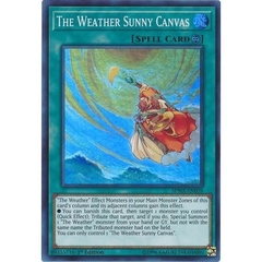 [ Bài Yugioh Chính Hãng ] The Weather Sunny Canvas - SPWA-EN039 - Super Rare 1st Edition