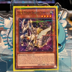 [ Bài Yugioh Chính Hãng ] SLF1-AE009 Flying Pegasus Railroad Stampede - Common Parallel