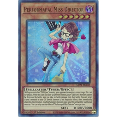 [ Bài Yugioh Chính Hãng ] Performapal Miss Director - GFP2-EN035 - Ultra Rare 1st Edition