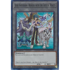 [ Bài Yugioh Chính Hãng ] Jesse Anderson - Bonder with the Crystal Beasts - SDCB-EN047 - Super Rare 1st Edition