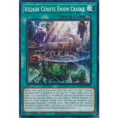 [ Bài Yugioh Chính Hãng ] Icejade Cenote Enion Cradle - MP23-EN028 - Common 1st Edition