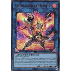 [ Bài Yugioh Chính Hãng ] SDSS-AEP05 Salamangreat Heatleo - Ultra Rare