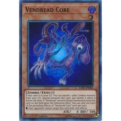 [ Bài Yugioh Chính Hãng ] Vendread Core - EXFO-EN083 - Super Rare 1st Edition